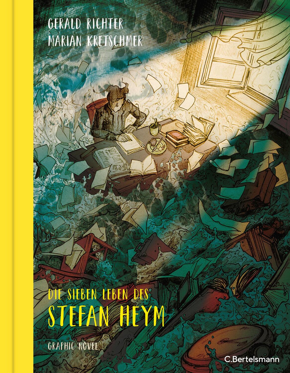 Cover: 9783570104712 | Die sieben Leben des Stefan Heym (Graphic Novel) | Richter (u. a.)