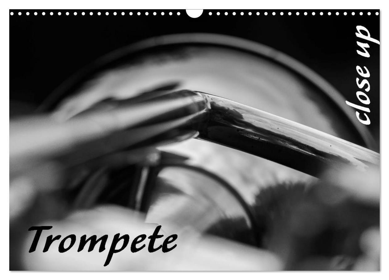 Cover: 9783675458772 | Trompete - Close up (Wandkalender 2024 DIN A3 quer), CALVENDO...