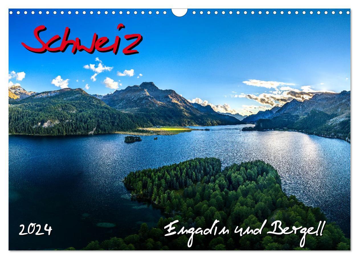 Cover: 9783675623446 | Schweiz - Engadin und Bergell (Wandkalender 2024 DIN A3 quer),...