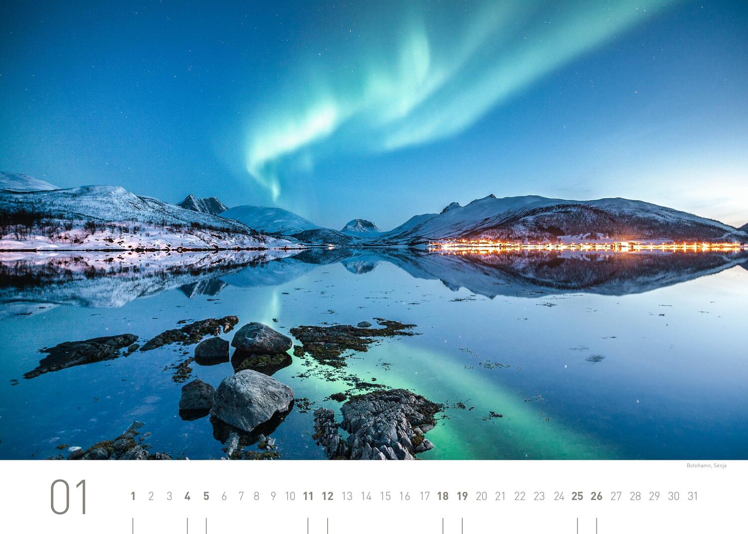 Bild: 9783968555454 | 360° Norwegen Exklusivkalender 2025 | Limited Edition (70 x 50 cm)