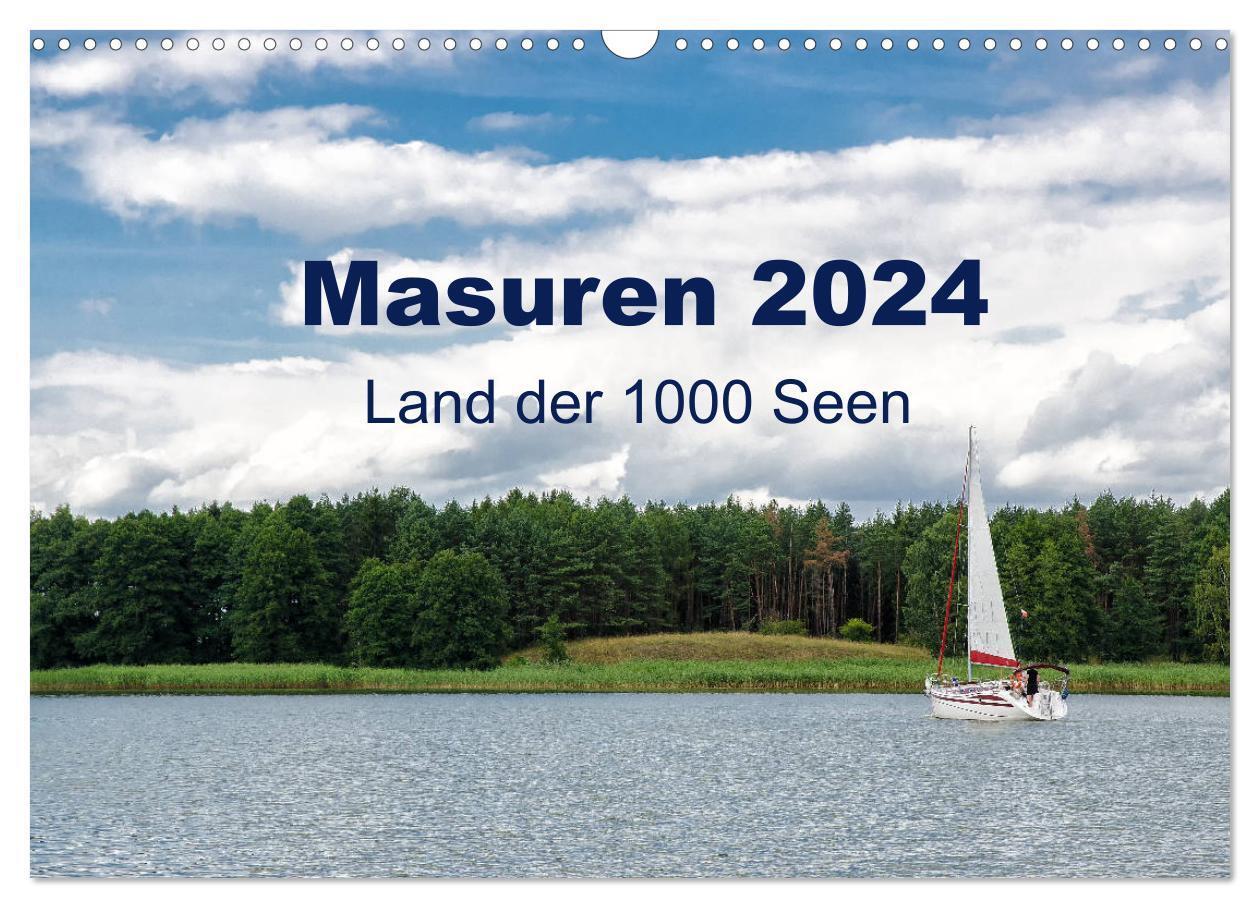 Cover: 9783675454644 | Masuren 2024 - Land der 1000 Seen (Wandkalender 2024 DIN A3 quer),...