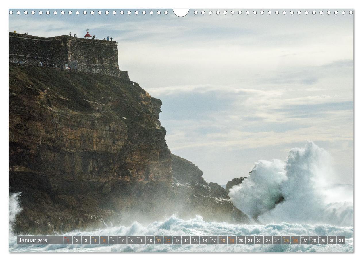 Bild: 9783457199503 | OCEAN POWER - Die Riesenwellen von Nazaré (Wandkalender 2025 DIN A3...