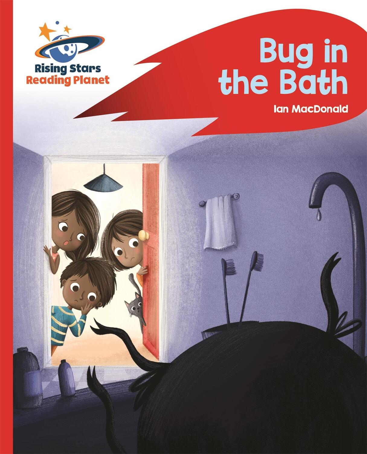 Cover: 9781471880049 | Reading Planet - Bug in the Bath - Red B: Rocket Phonics | Macdonald