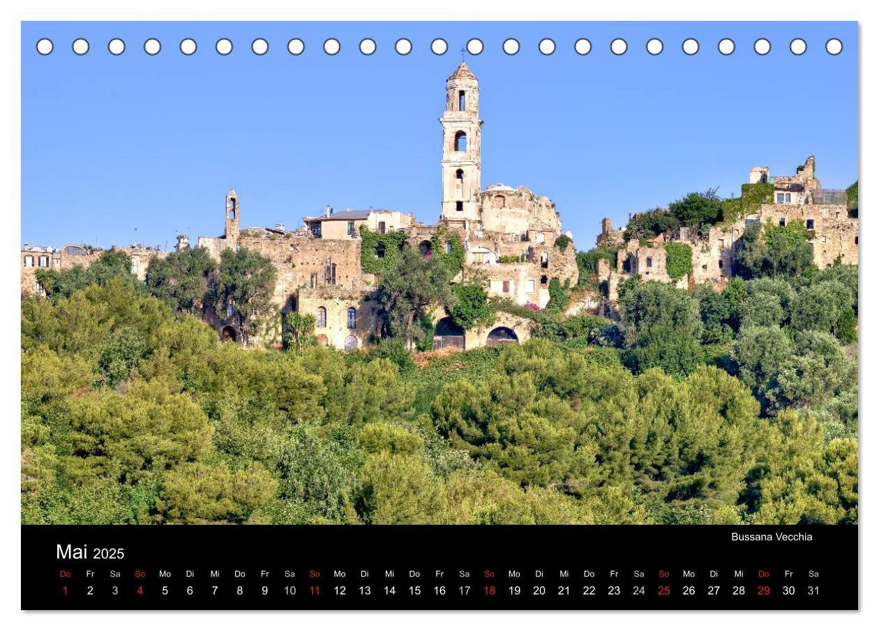 Bild: 9783435825844 | Ligurien - die italienische Riviera (Tischkalender 2025 DIN A5...