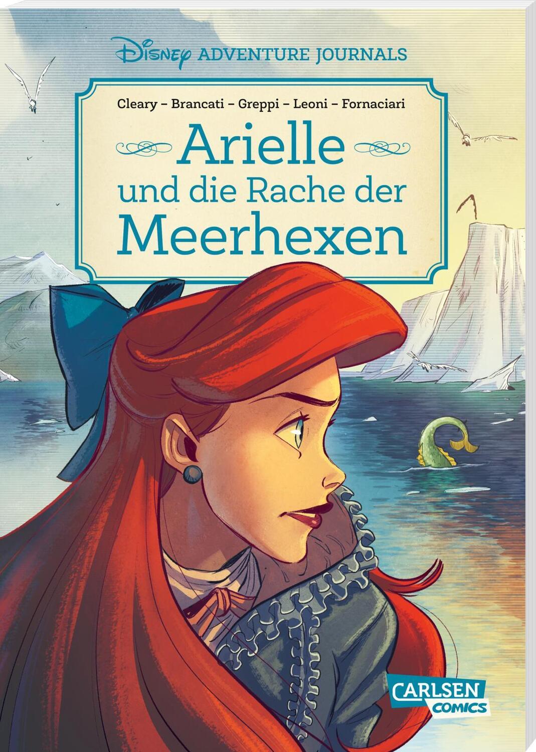 Cover: 9783551020437 | Disney Adventure Journals: Arielle und die Rache der Meerhexen | Buch