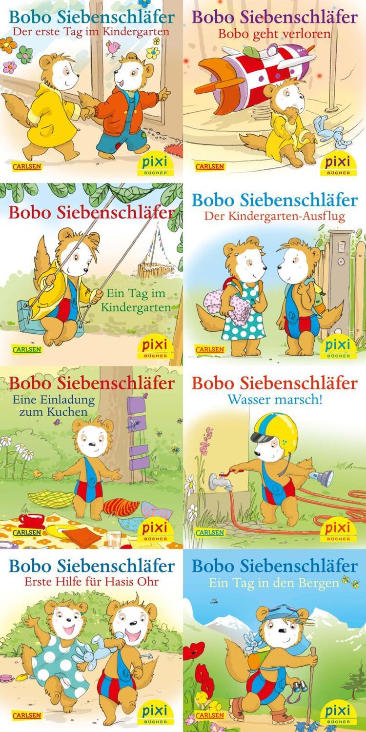 Cover: 9783551052827 | Pixi-Box 282: Neues von Bobo Siebenschläfer (8x8 Exemplare) | Pixi-Box