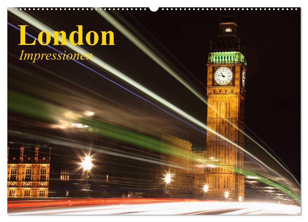 Cover: 9783383513435 | London ¿ Impressionen (Wandkalender 2024 DIN A2 quer), CALVENDO...