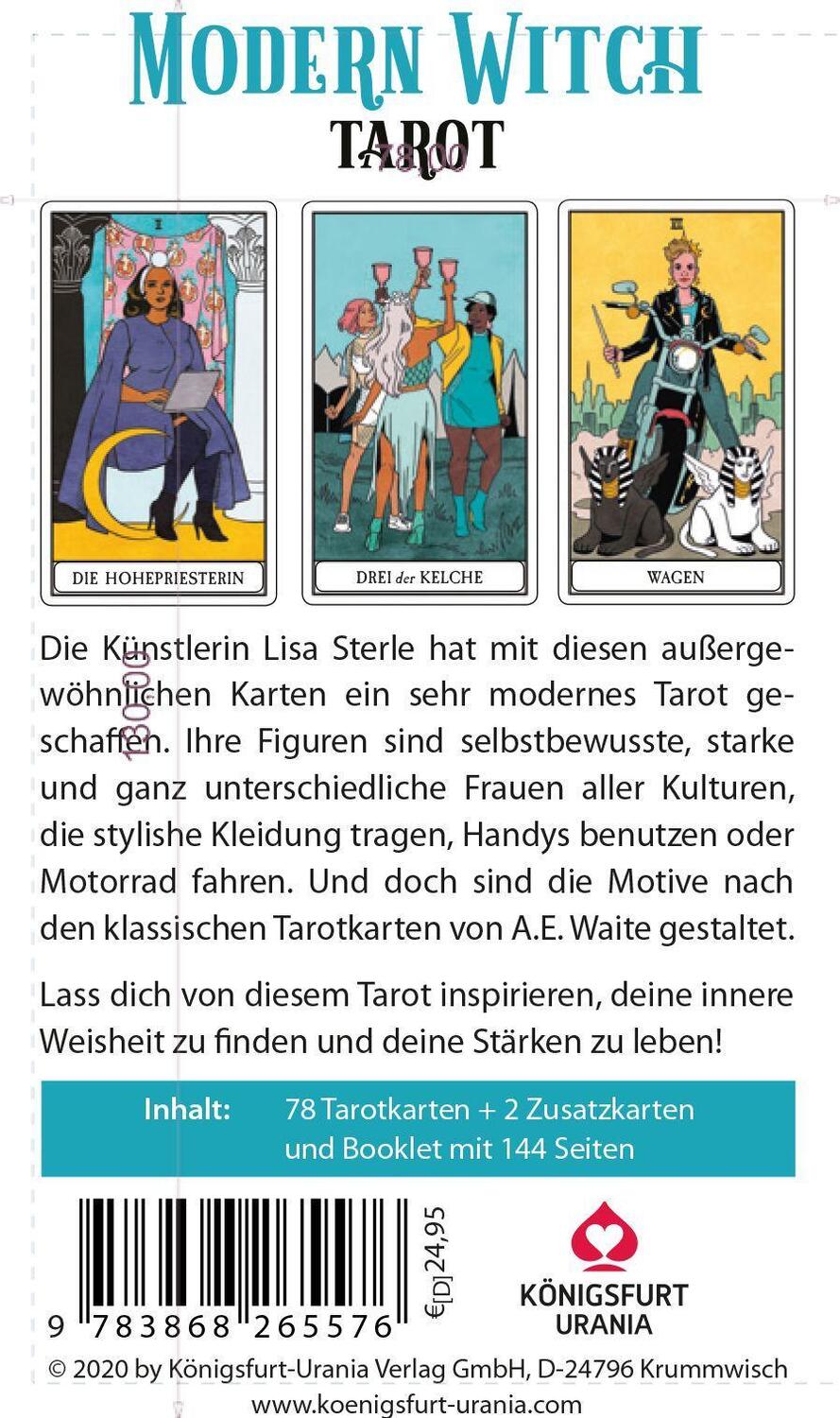 Bild: 9783868265576 | Modern Witch Tarot (Deutsch) | 78 Tarotkarten mit Anleitung | Sterle