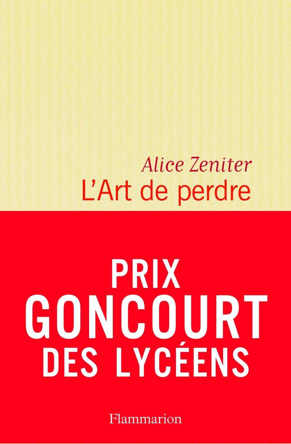 Cover: 9782290155158 | L'art de perdre | Alice Zeniter | Taschenbuch | Französisch | 2019