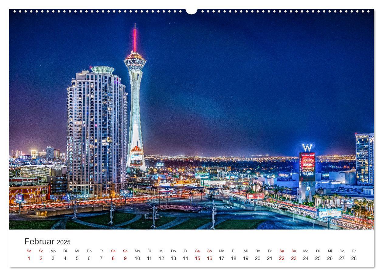 Bild: 9783383916977 | Las Vegas - Die Hauptstadt der Unterhaltung. (Wandkalender 2025 DIN...