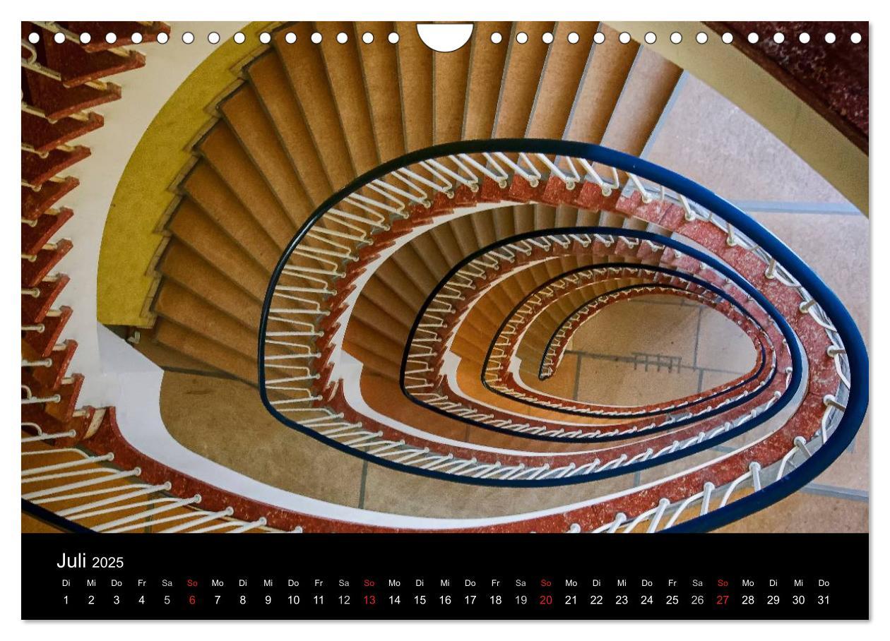 Bild: 9783435601523 | Faszination Treppen (Wandkalender 2025 DIN A4 quer), CALVENDO...