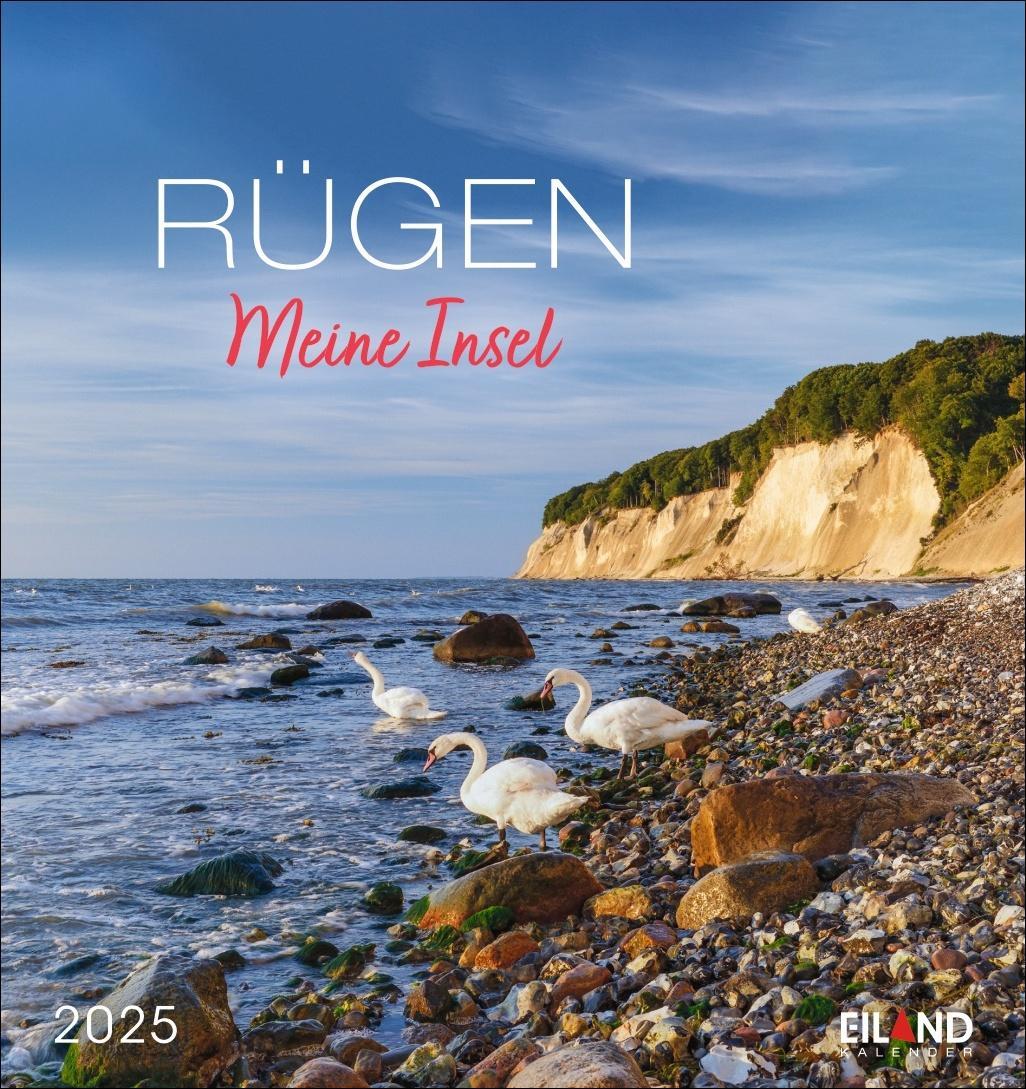 Cover: 9783964023360 | Rügen Postkartenkalender 2025 - Meine Insel | Eiland | Kalender | 2025