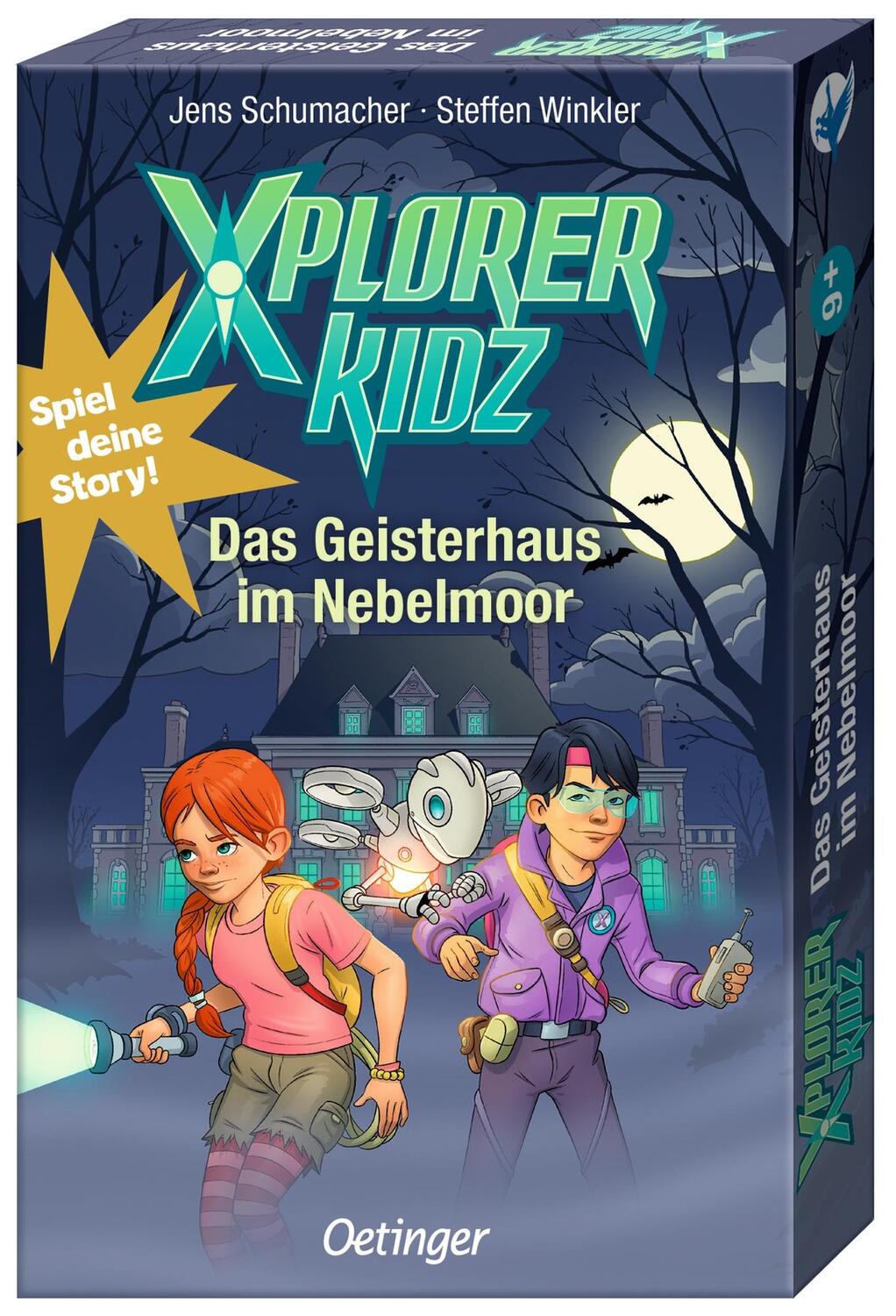 Cover: 4260512187088 | Xplorer Kidz. Das Geisterhaus im Nebelmoor | Jens Schumacher | Spiel