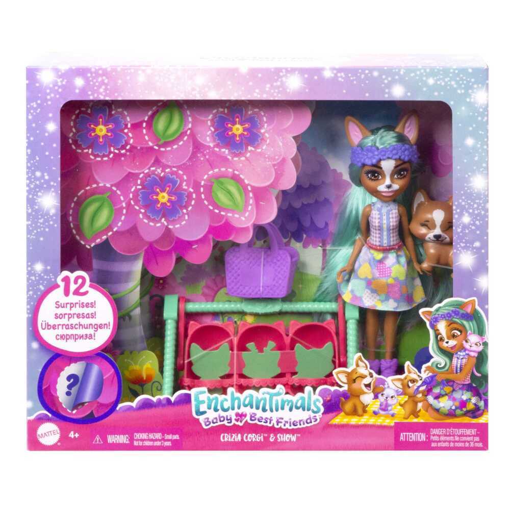 Cover: 194735114009 | Enchantimals Baby Bestie Crizia Corgi & Show | Stück | 2023 | Mattel