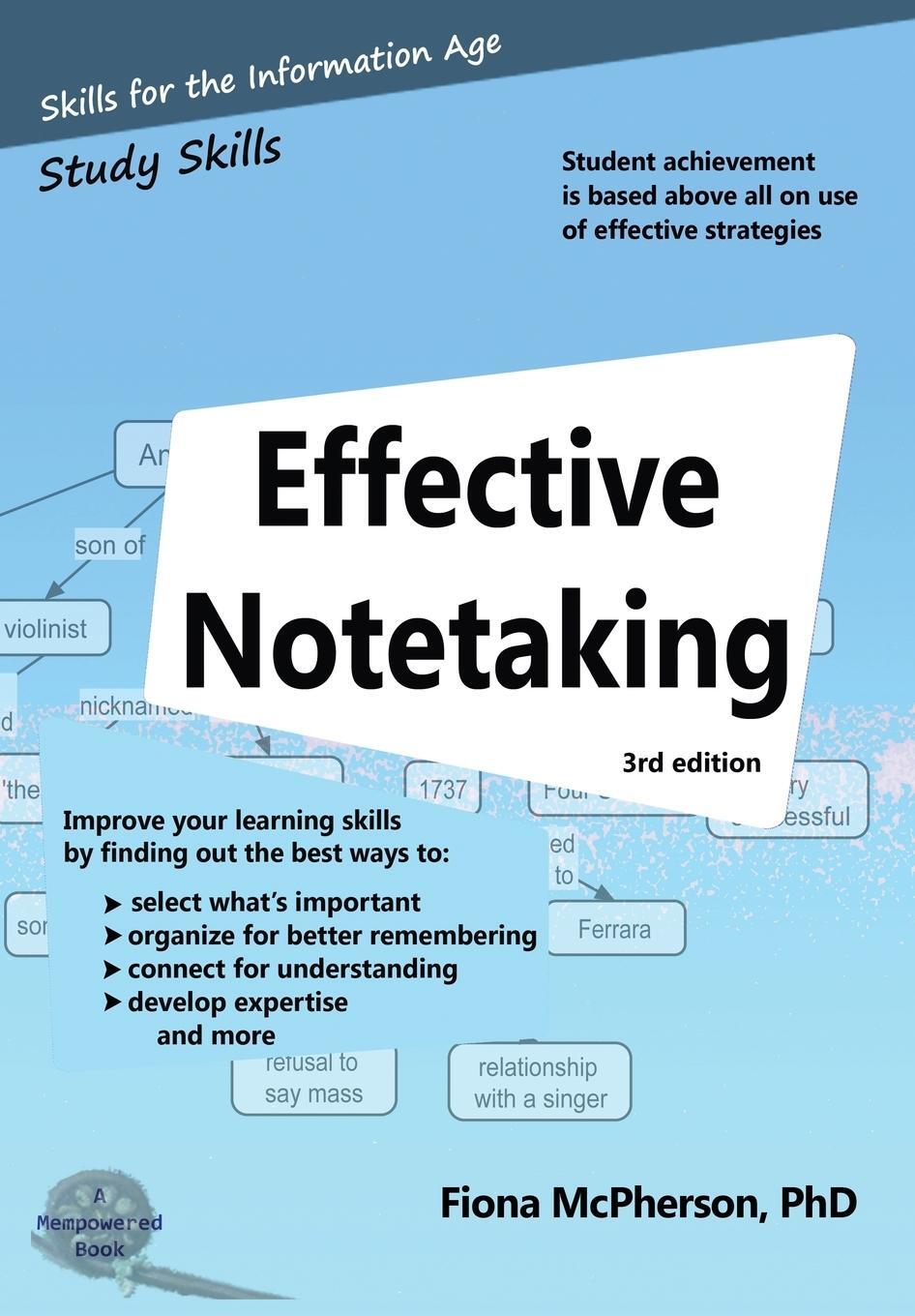 Cover: 9781927166529 | Effective Notetaking | Fiona Mcpherson | Taschenbuch | Study Skills