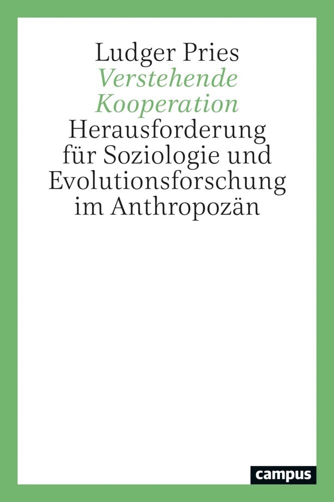 Cover: 9783593514642 | Verstehende Kooperation | Ludger Pries | Buch | 446 S. | Deutsch