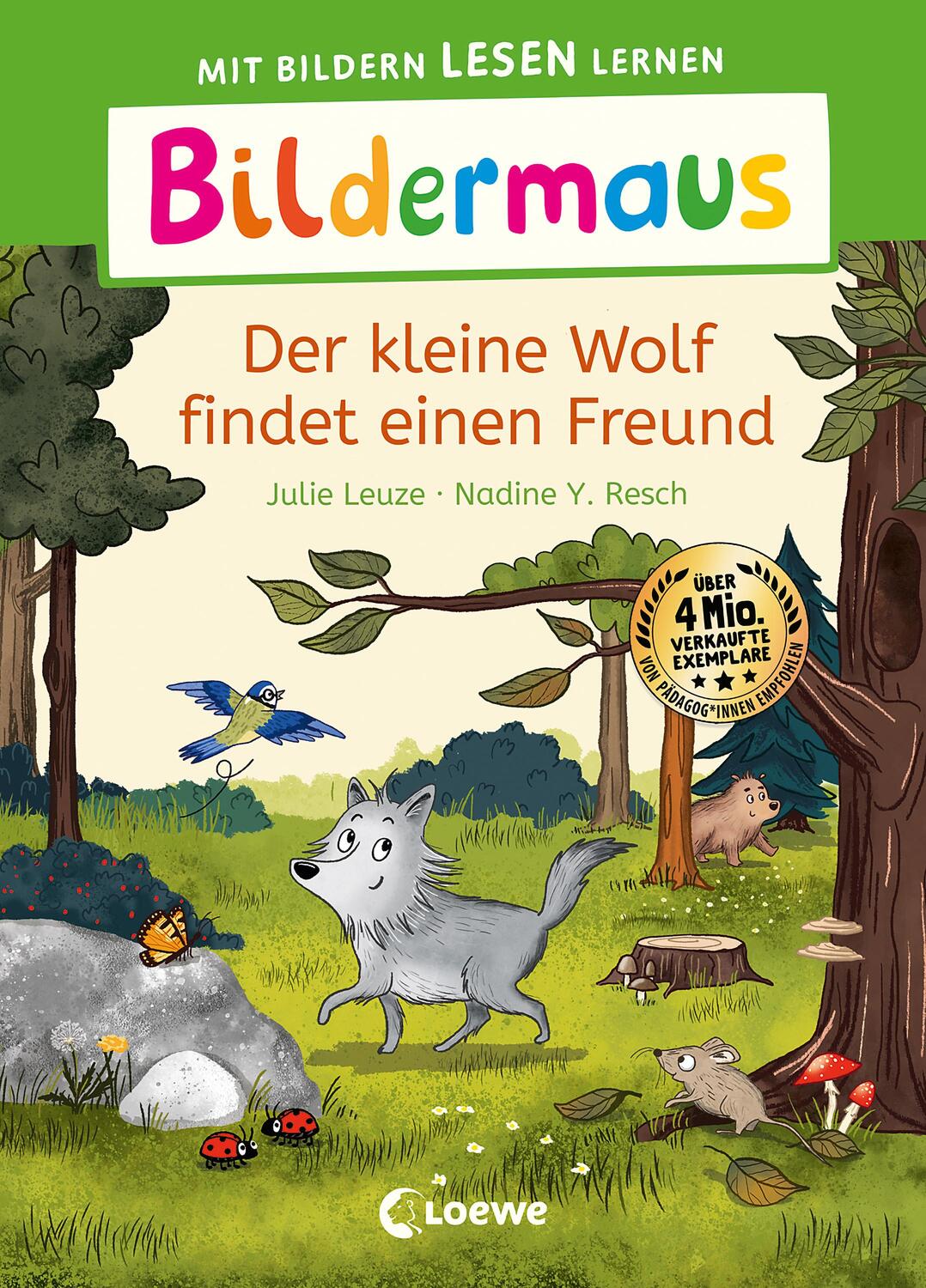 Cover: 9783743214200 | Bildermaus - Der kleine Wolf findet einen Freund | Julie Leuze | Buch