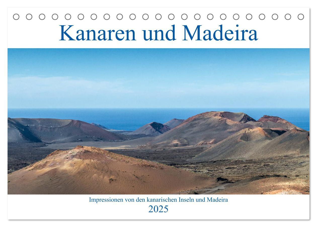 Cover: 9783435388929 | Kanaren und Madeira (Tischkalender 2025 DIN A5 quer), CALVENDO...