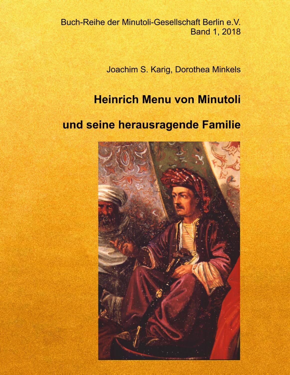 Cover: 9783748175681 | Heinrich Menu von Minutoli | und seine herausragende Familie | Buch