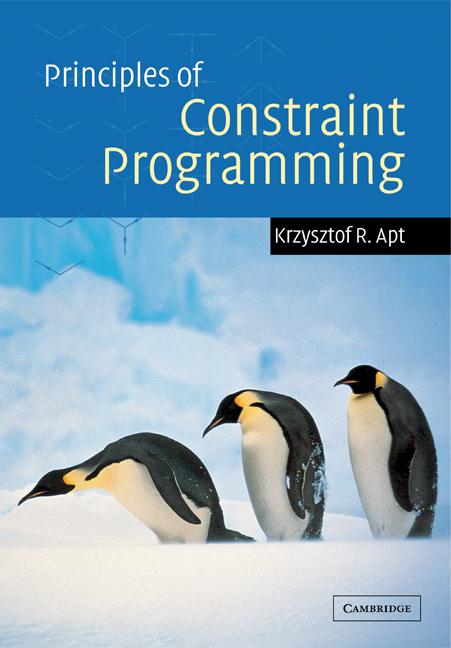 Cover: 9780521125499 | Principles of Constraint Programming | Krzysztof Apt | Taschenbuch