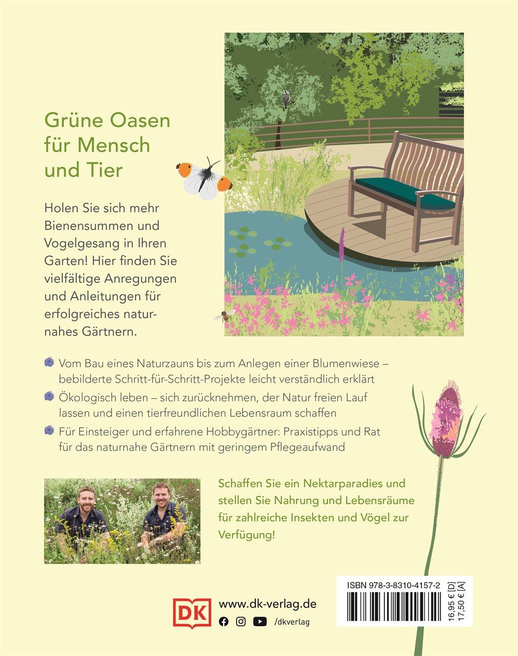 Rückseite: 9783831041572 | Wildnis im Garten | Grüne Oasen schaffen | Jim und Joel Ashton | Buch