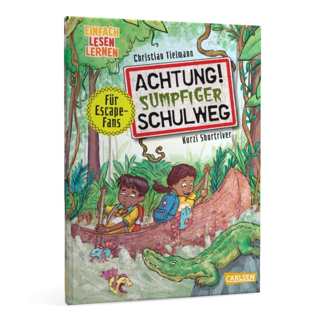 Bild: 9783551690272 | Achtung!: Achtung! Sumpfiger Schulweg | Christian Tielmann | Buch