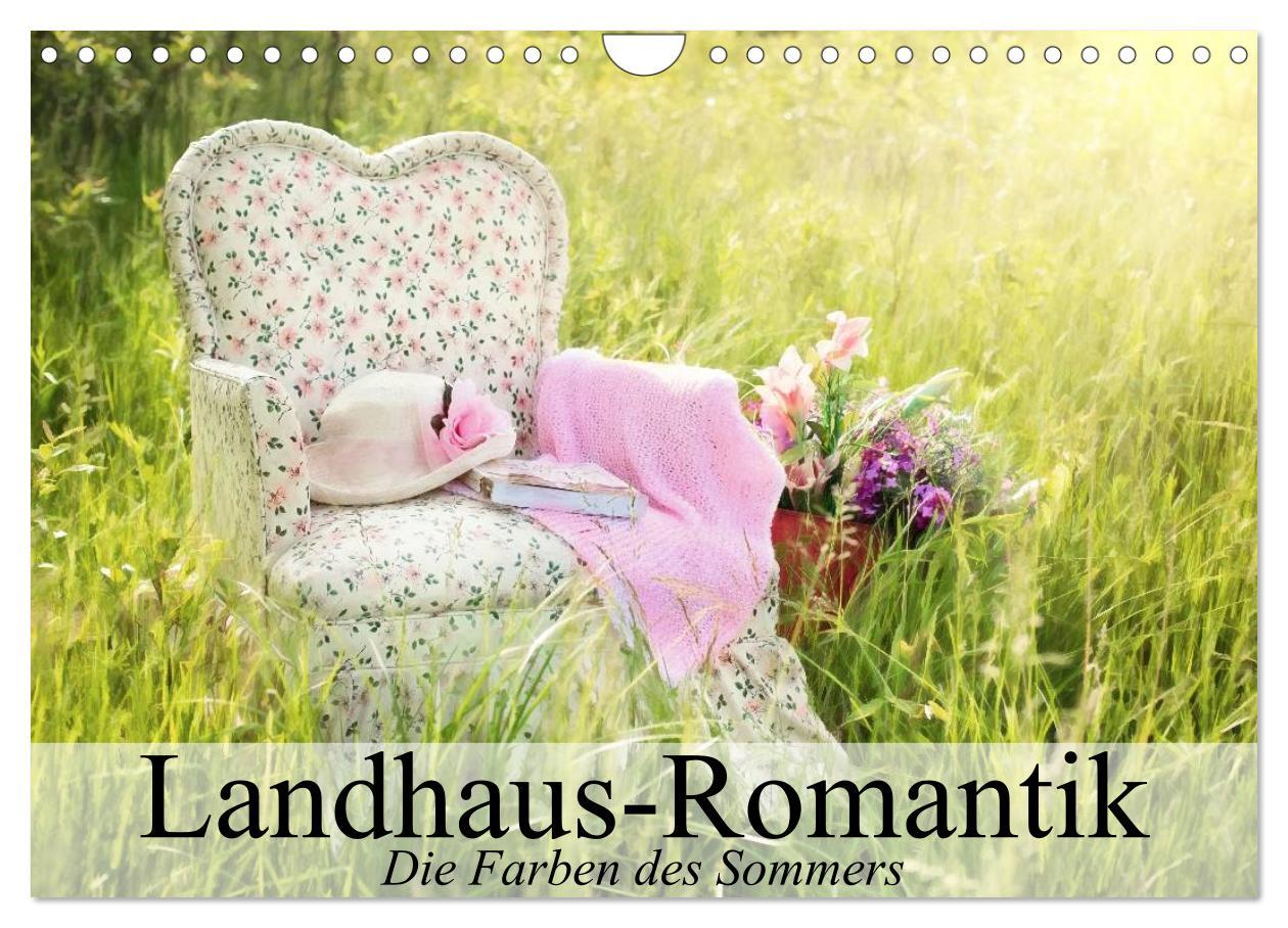 Cover: 9783435564255 | Landhaus-Romantik. Die Farben des Sommers (Wandkalender 2025 DIN A4...