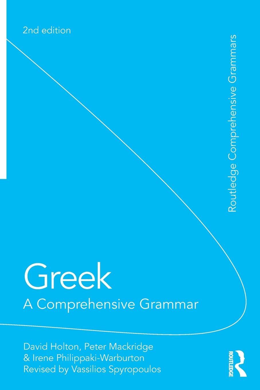 Cover: 9780415592024 | Greek | A Comprehensive Grammar of the Modern Language | Taschenbuch