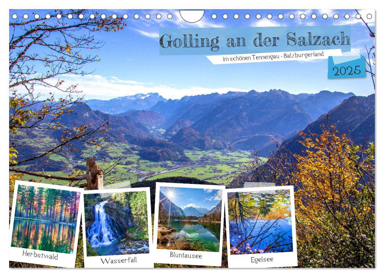 Cover: 9783383925993 | Golling an der Salzach (Wandkalender 2025 DIN A4 quer), CALVENDO...