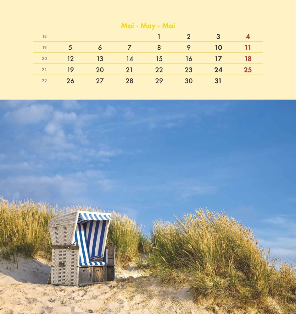 Bild: 4251732342333 | Alpha Edition - Seeblick 2025 Postkartenkalender, 12x17cm, Kalender...