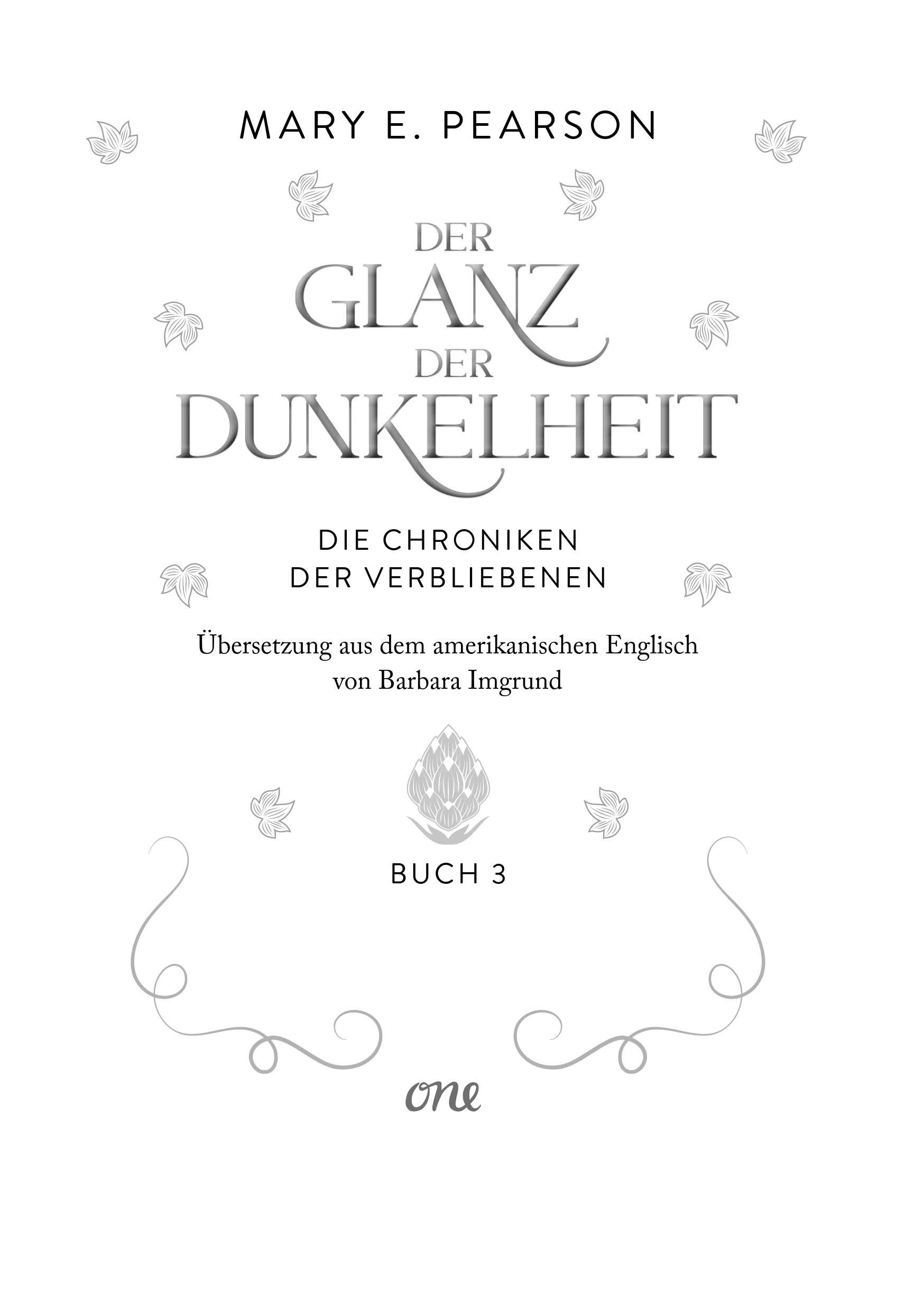 Bild: 9783846602409 | Der Glanz der Dunkelheit | Mary E. Pearson | Buch | 784 S. | Deutsch