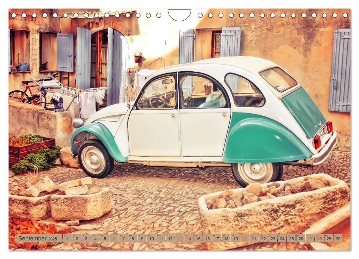 Bild: 9783435480104 | Die Legende - die Ente, Citroën 2CV (Wandkalender 2025 DIN A4...