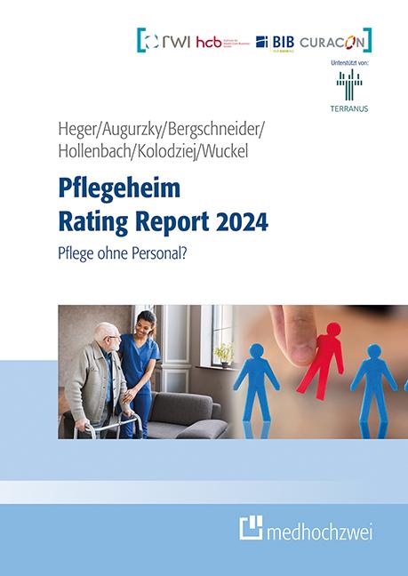 Cover: 9783988000088 | Pflegeheim Rating Report 2024 | Pflege ohne Personal? | Heger (u. a.)