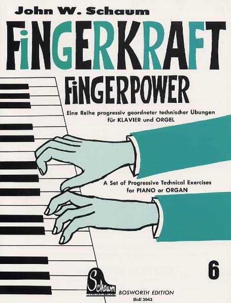 Cover: 9783920127415 | Fingerkraft 6. Fingerpower. H.6 | John W Schaum | Taschenbuch