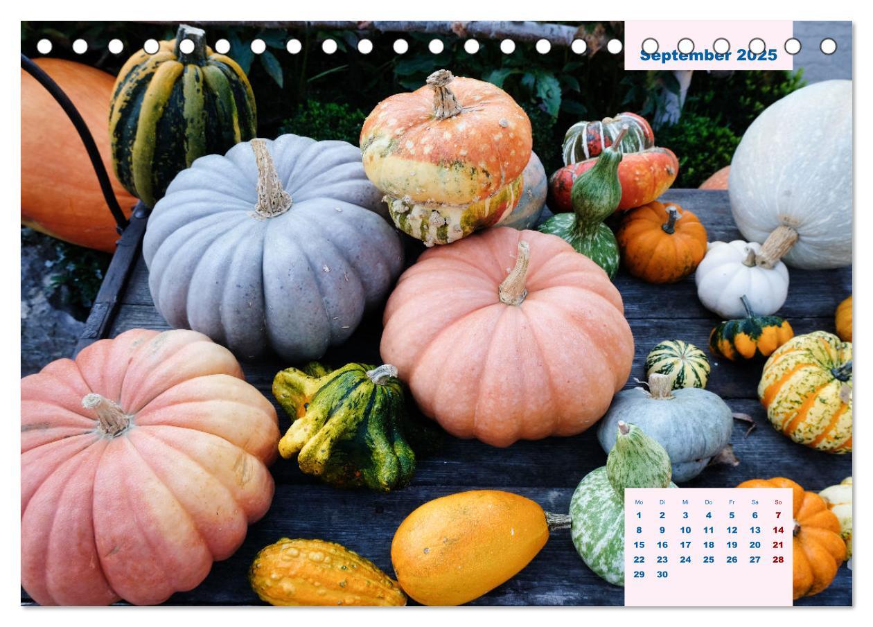 Bild: 9783383902352 | Küchenkalender Vegetarisch für Genießer 2025 (Tischkalender 2025...