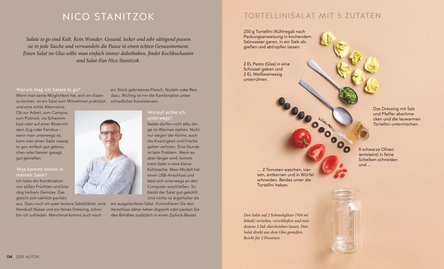 Bild: 9783833873003 | Salate to go | Nico Stanitzok | Taschenbuch | GU KüchenRatgeber | 2020