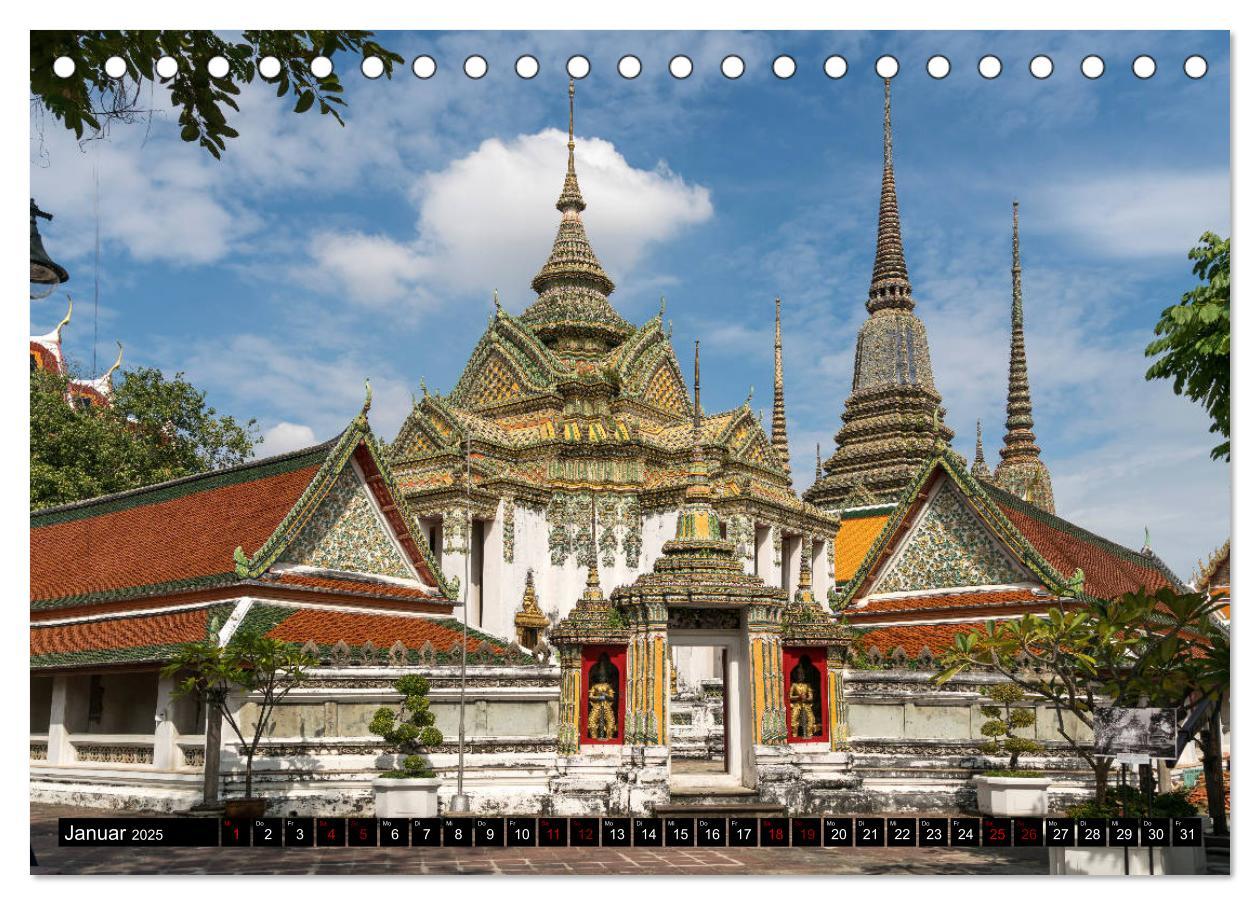 Bild: 9783435382101 | Bangkok - Thailand (Tischkalender 2025 DIN A5 quer), CALVENDO...