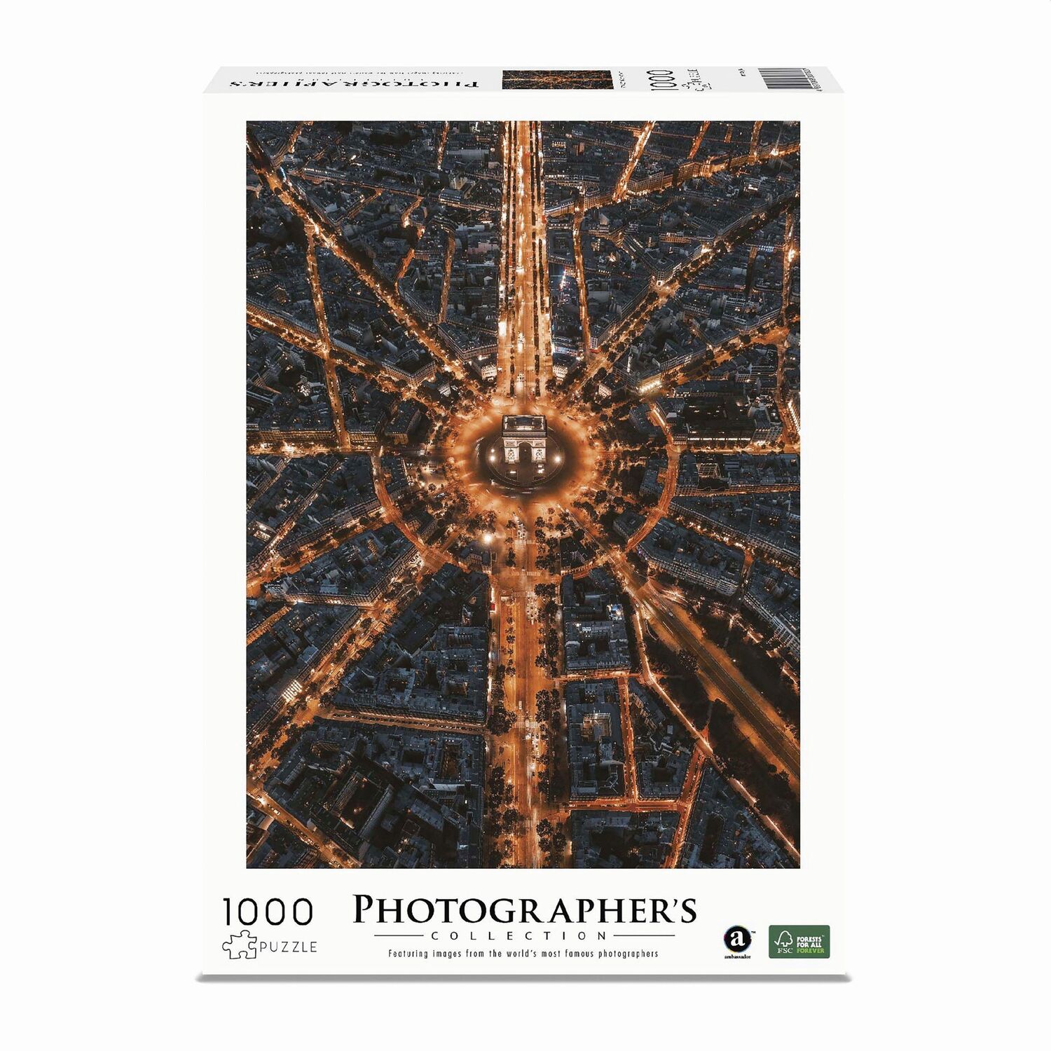 Cover: 4897049309241 | Ambassador - Triumphbogen Paris 1000 Teile (Sebastien Nagy) | Nagy