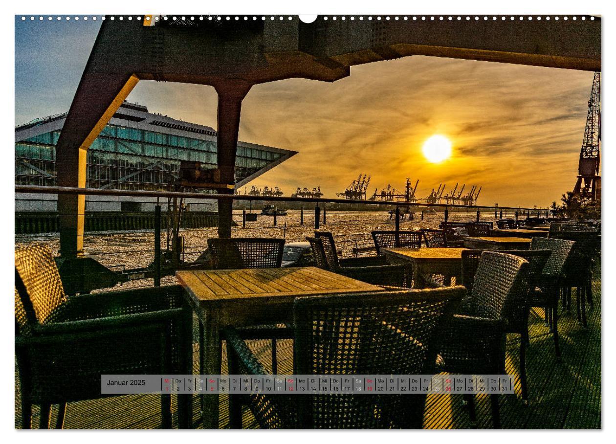 Bild: 9783435275991 | Auch das ist der Hamburger Hafen (Wandkalender 2025 DIN A2 quer),...