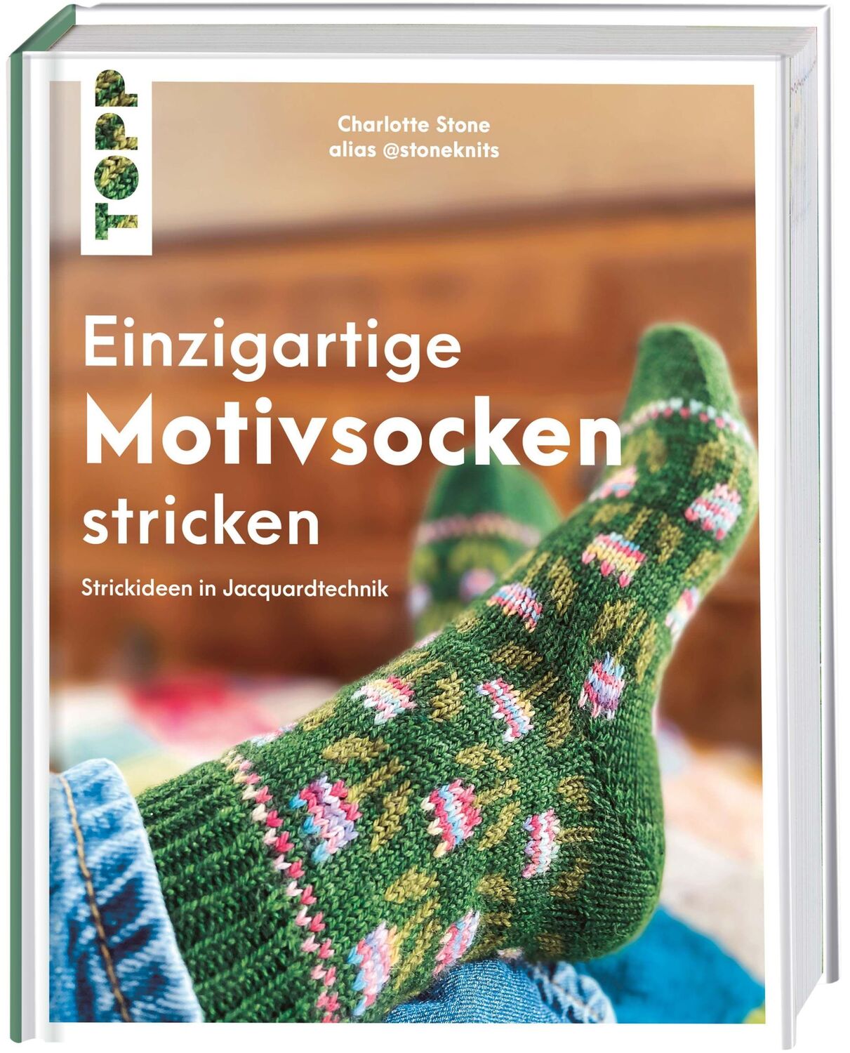 Cover: 9783735870414 | Einzigartige Motivsocken stricken | Strickideen in Jacquardtechnik