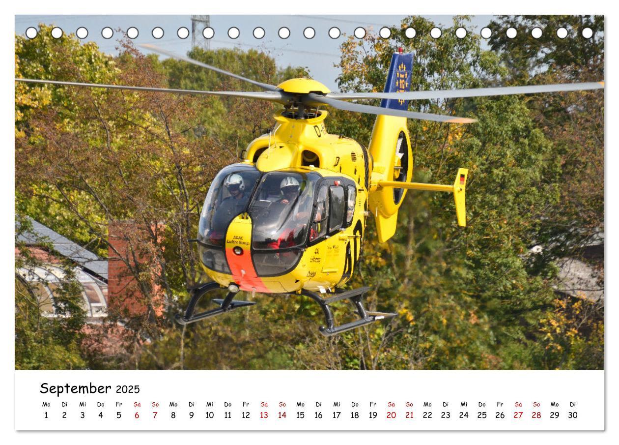 Bild: 9783457235669 | Die beeindruckende Welt der Hubschrauber (Tischkalender 2025 DIN A5...