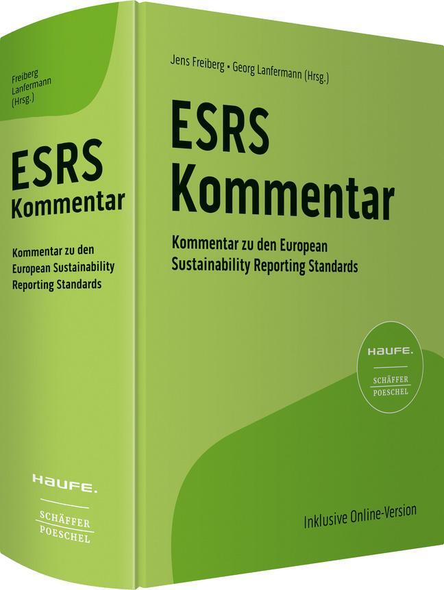 Cover: 9783648173398 | Haufe ESRS-Kommentar 1. Auflage | Jens Freiberg (u. a.) | Buch | 2023