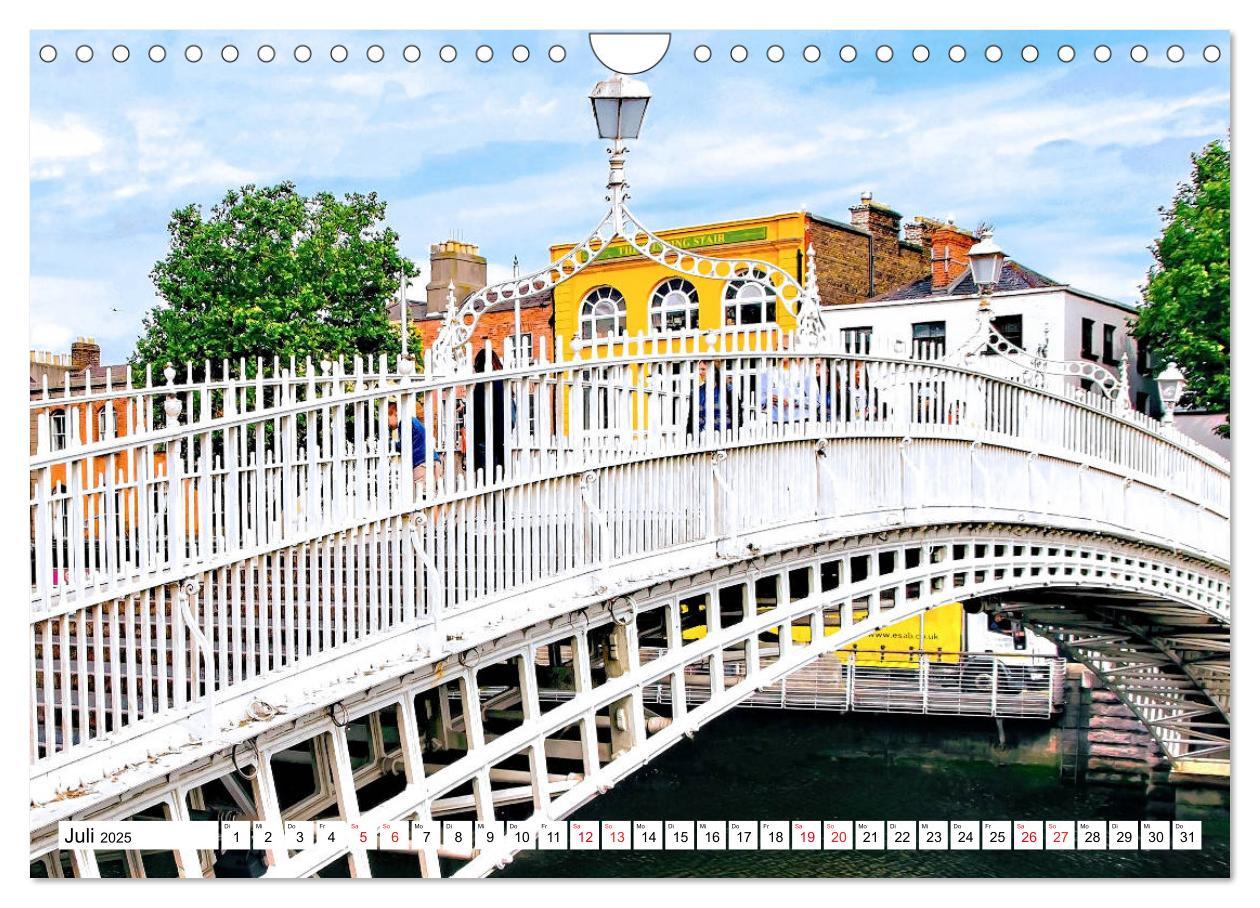 Bild: 9783435291557 | Dublin - Facettenreiche Metropole (Wandkalender 2025 DIN A4 quer),...