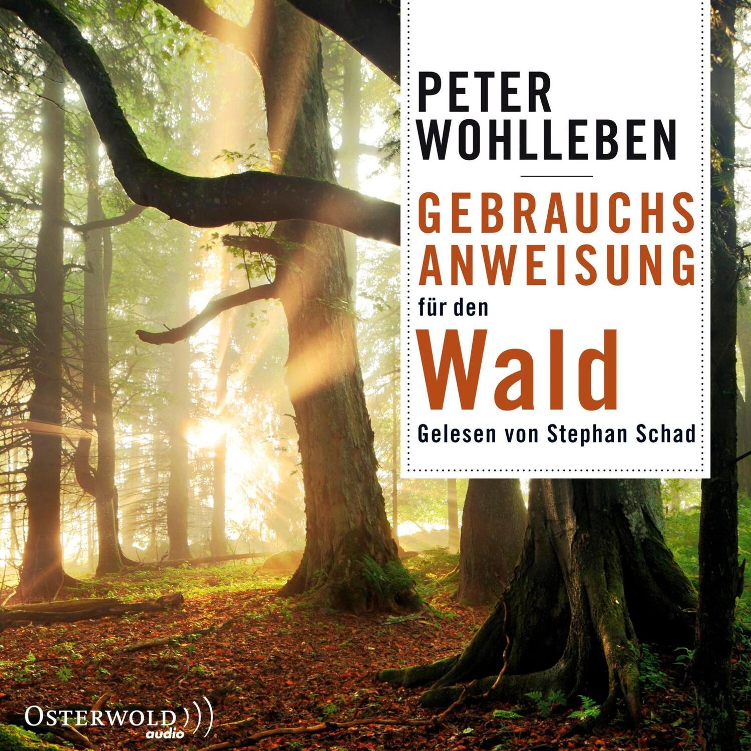 Cover: 9783869523460 | Gebrauchsanweisung für den Wald | Peter Wohlleben | Audio-CD | Deutsch