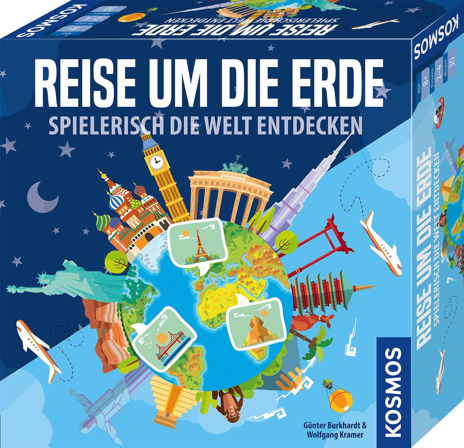 Cover: 4002051692773 | Reise um die Erde - Spielerisch die Welt entdecken | Günter Burkhardt