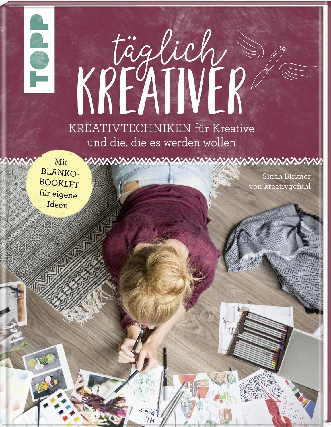 Cover: 9783772450877 | Täglich kreativer | Sinah Birkner | Buch | Deutsch | 2018 | Frech