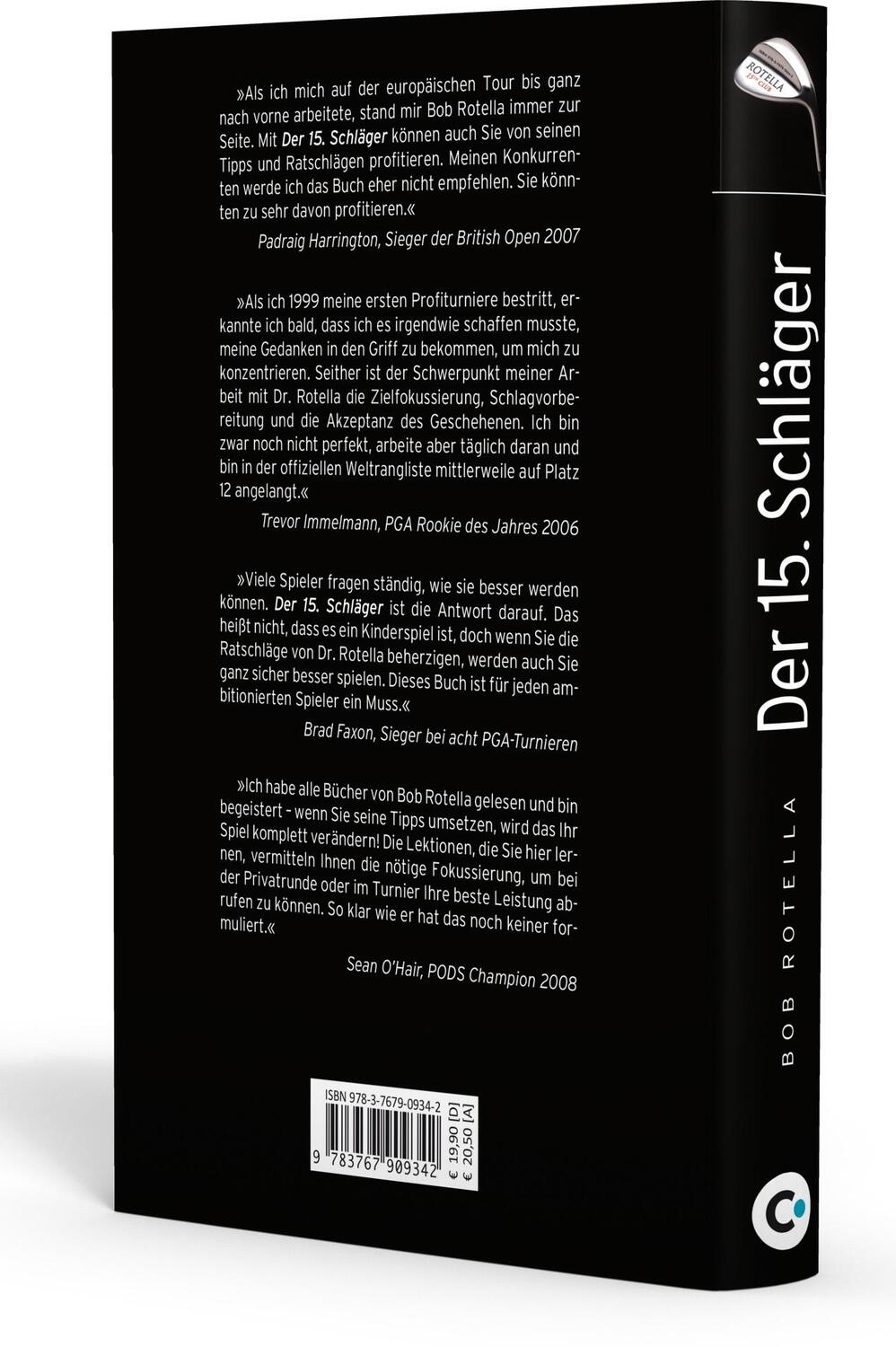 Rückseite: 9783767909342 | Der 15. Schläger | Bob Rotella | Buch | 192 S. | Deutsch | 2009