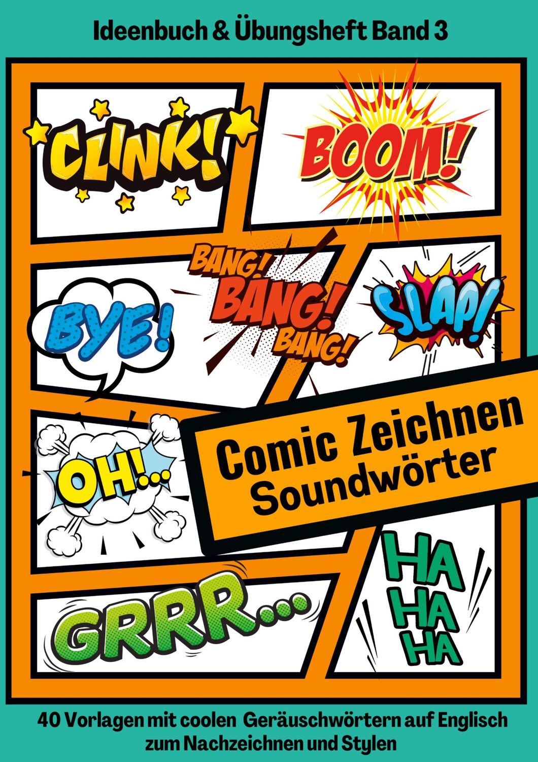 Cover: 9783347731707 | Comic Soundwörter zeichnen und kreativ gestalten Schriftarten...