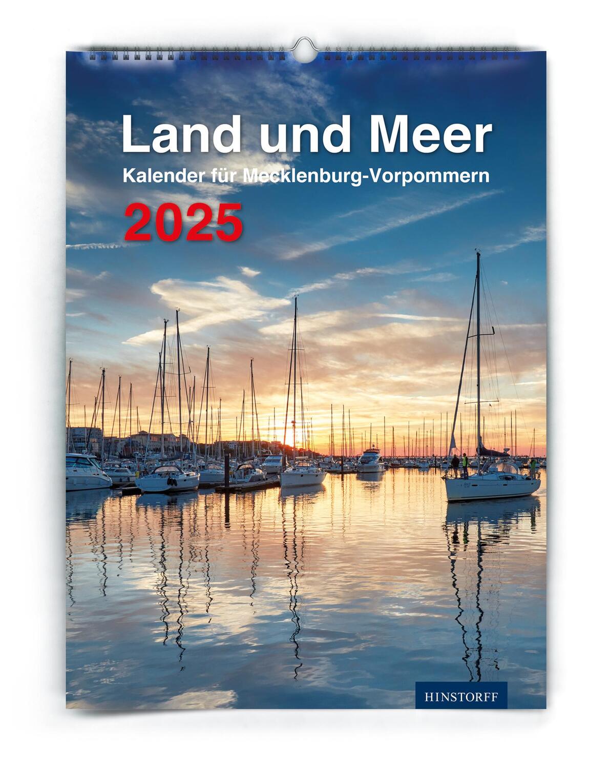Cover: 9783356024852 | Land und Meer 2025 | Lydia Reich | Kalender | Deutsch | 2025