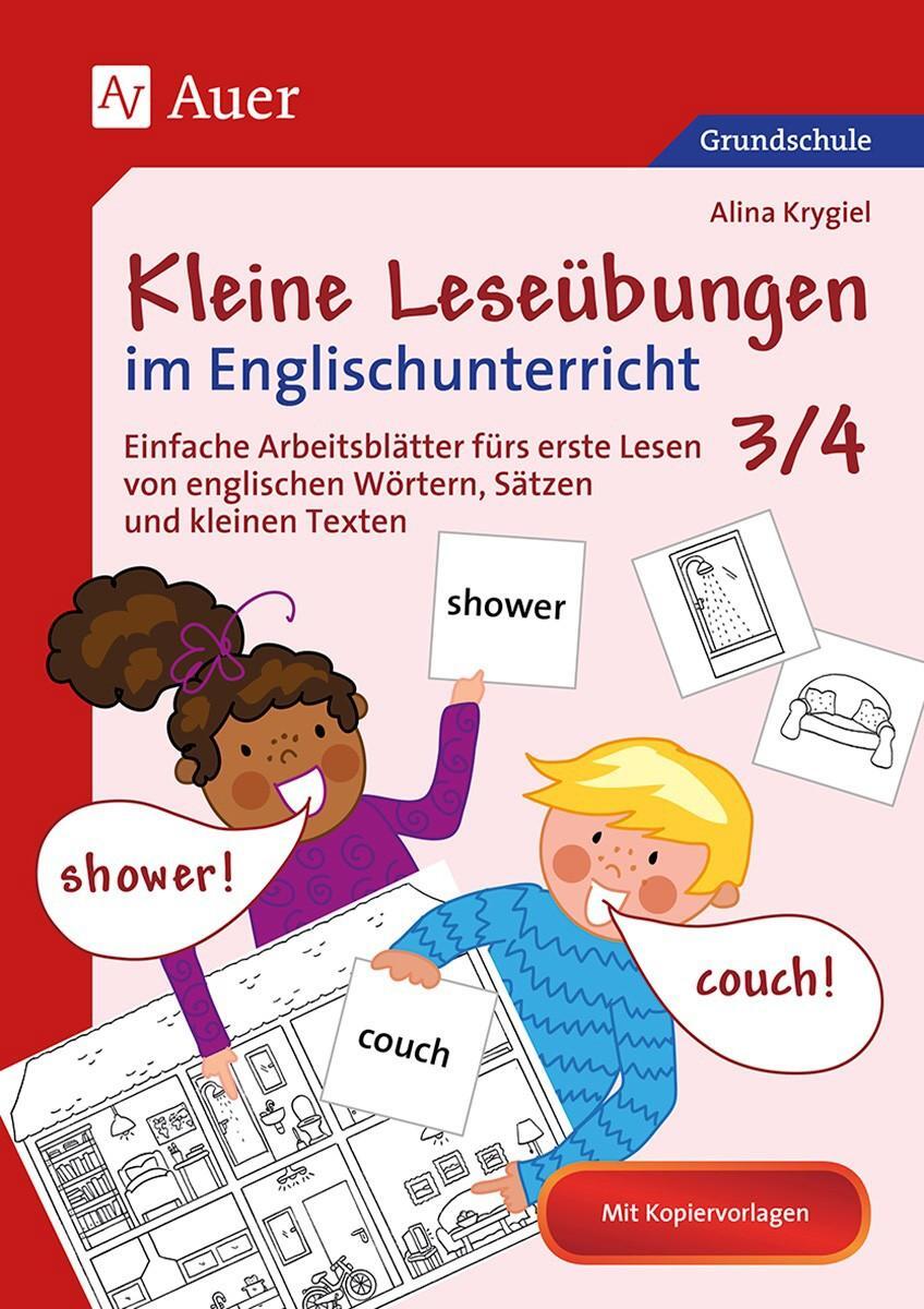 Cover: 9783403083481 | Kleine Leseübungen im Englischunterricht 3/4 | Alina Krygiel | Deutsch